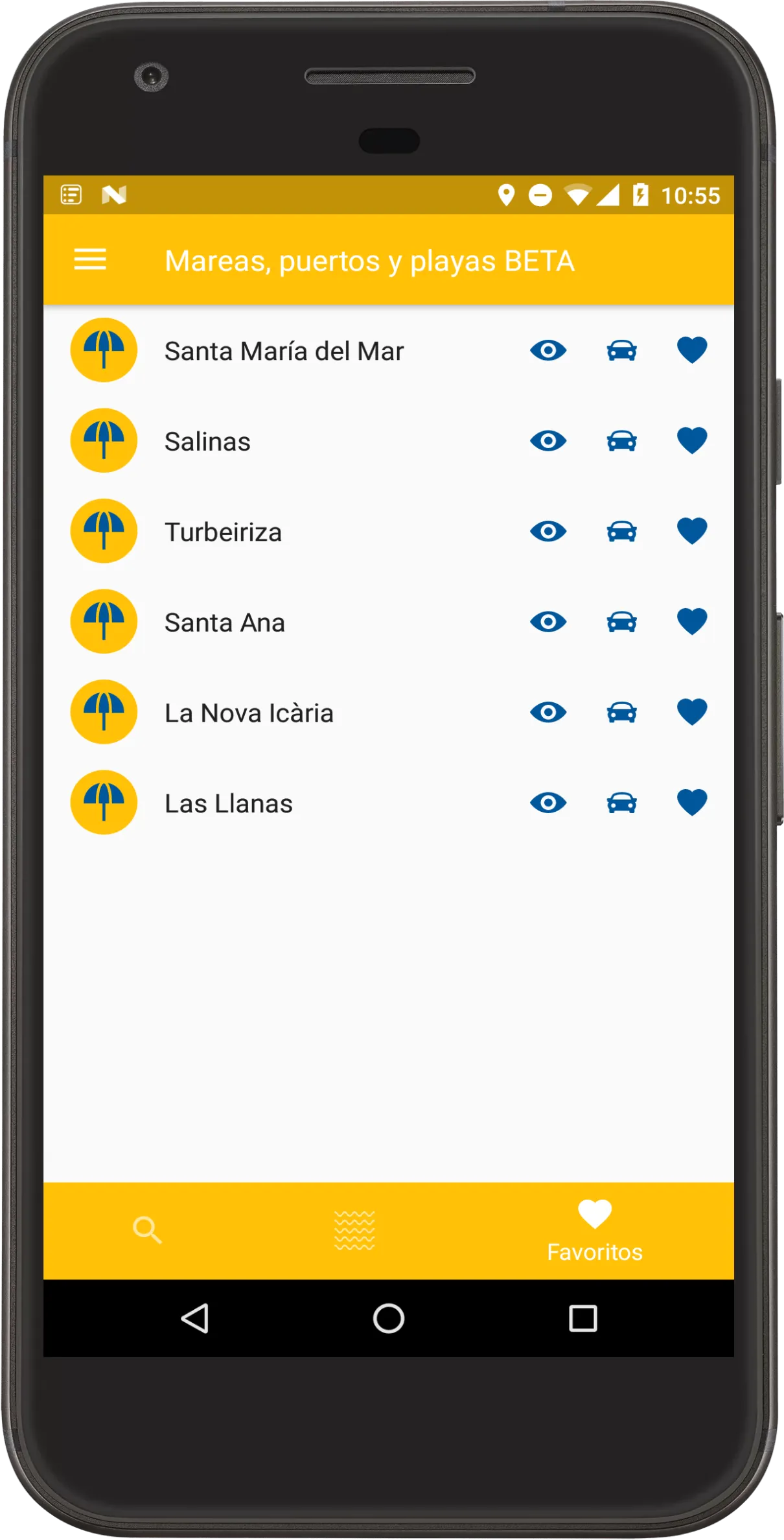 Tides and Beaches Spain | Indus Appstore | Screenshot