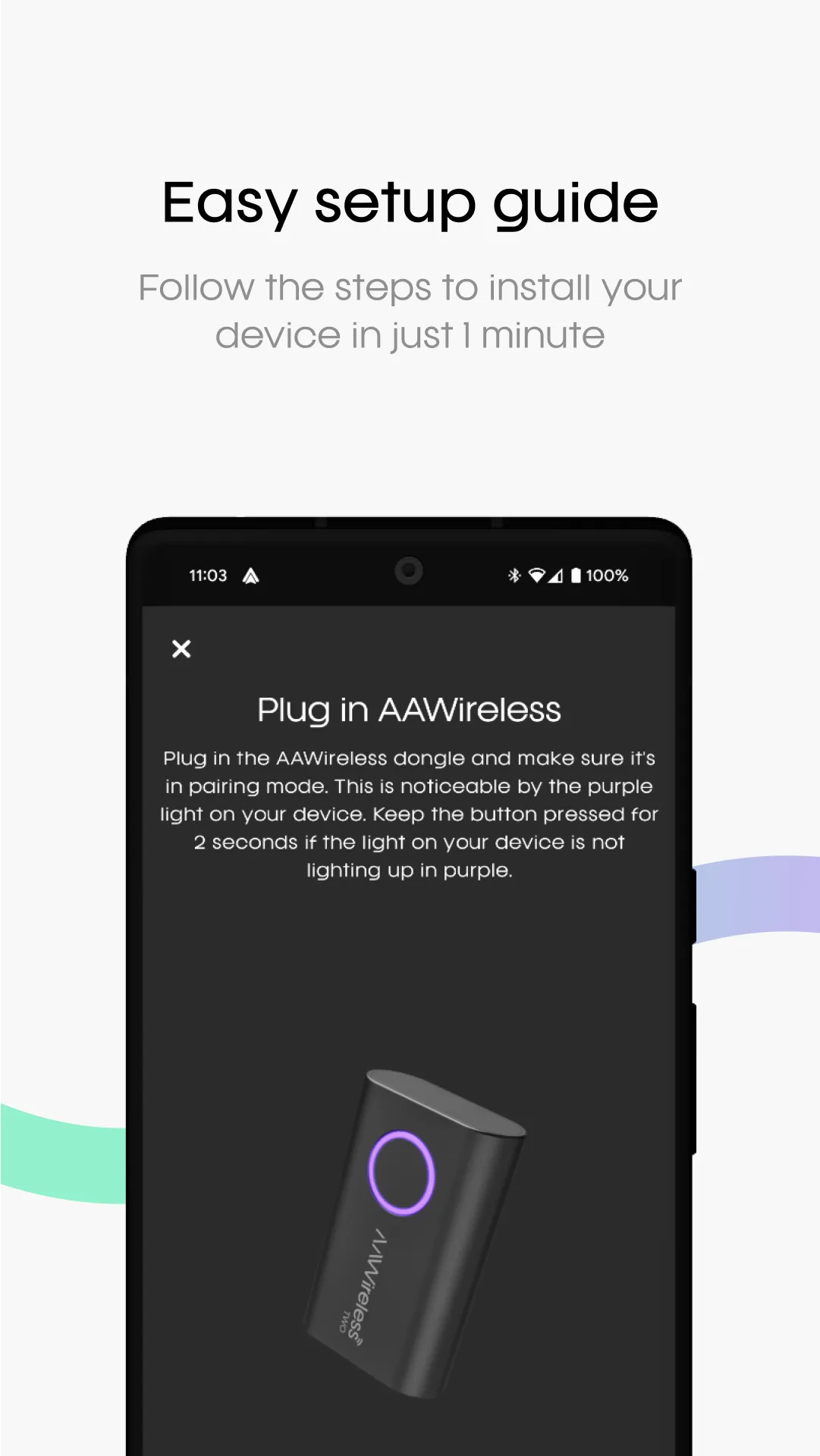 AAWireless for Android Auto™ | Indus Appstore | Screenshot