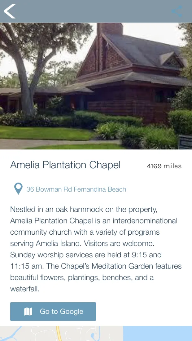 Amelia Island Guide | Indus Appstore | Screenshot