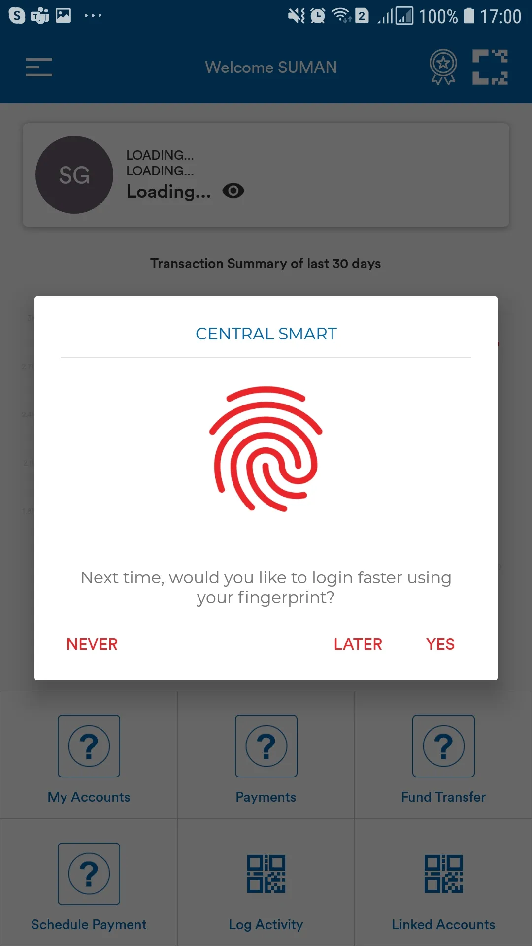 Central Smart | Indus Appstore | Screenshot