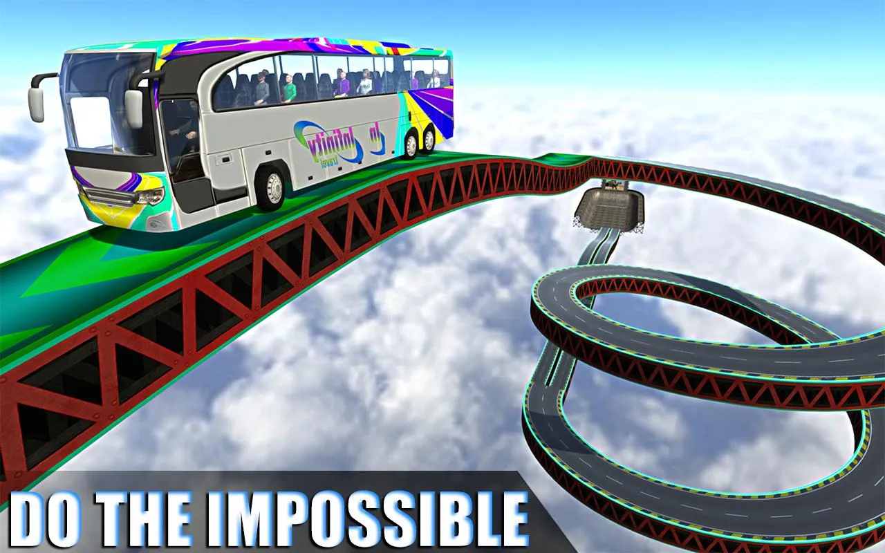 Impossible Bus Sim Track Drive | Indus Appstore | Screenshot