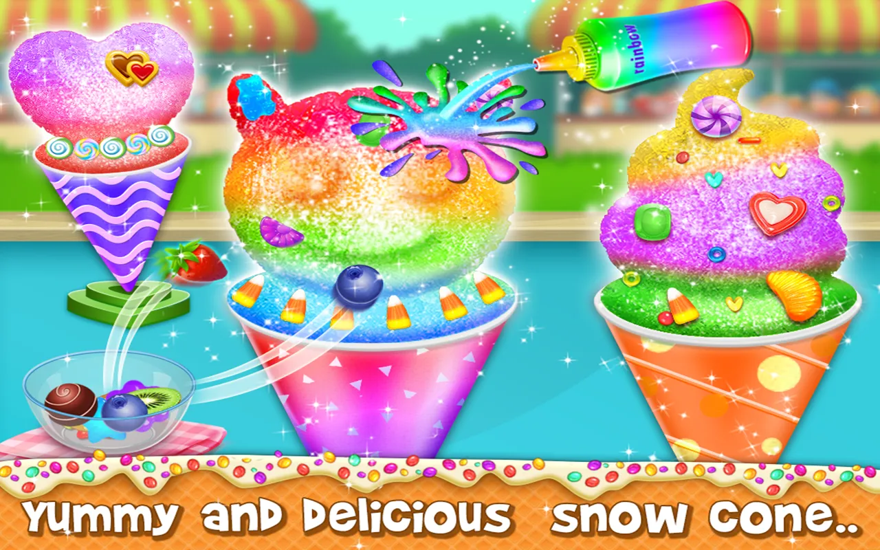 Snow Cone Maker - Summer Food | Indus Appstore | Screenshot