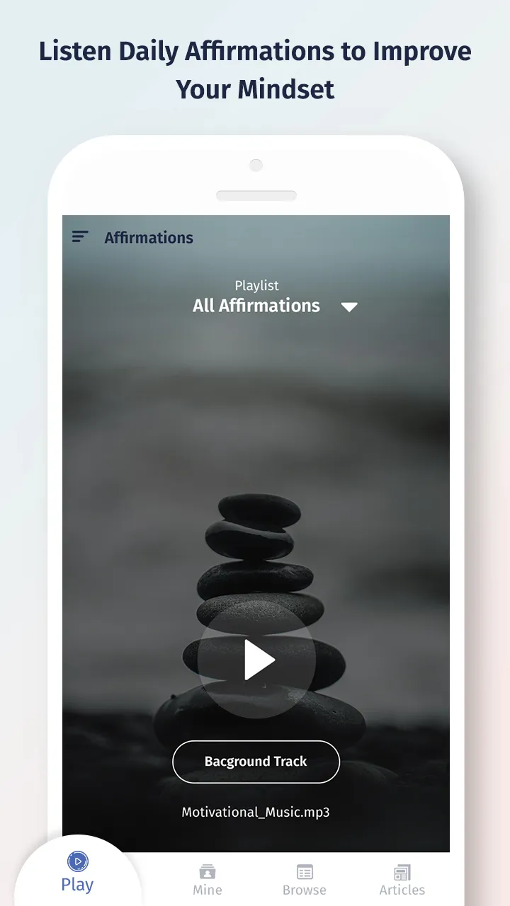 Purify: Positive Affirmations  | Indus Appstore | Screenshot