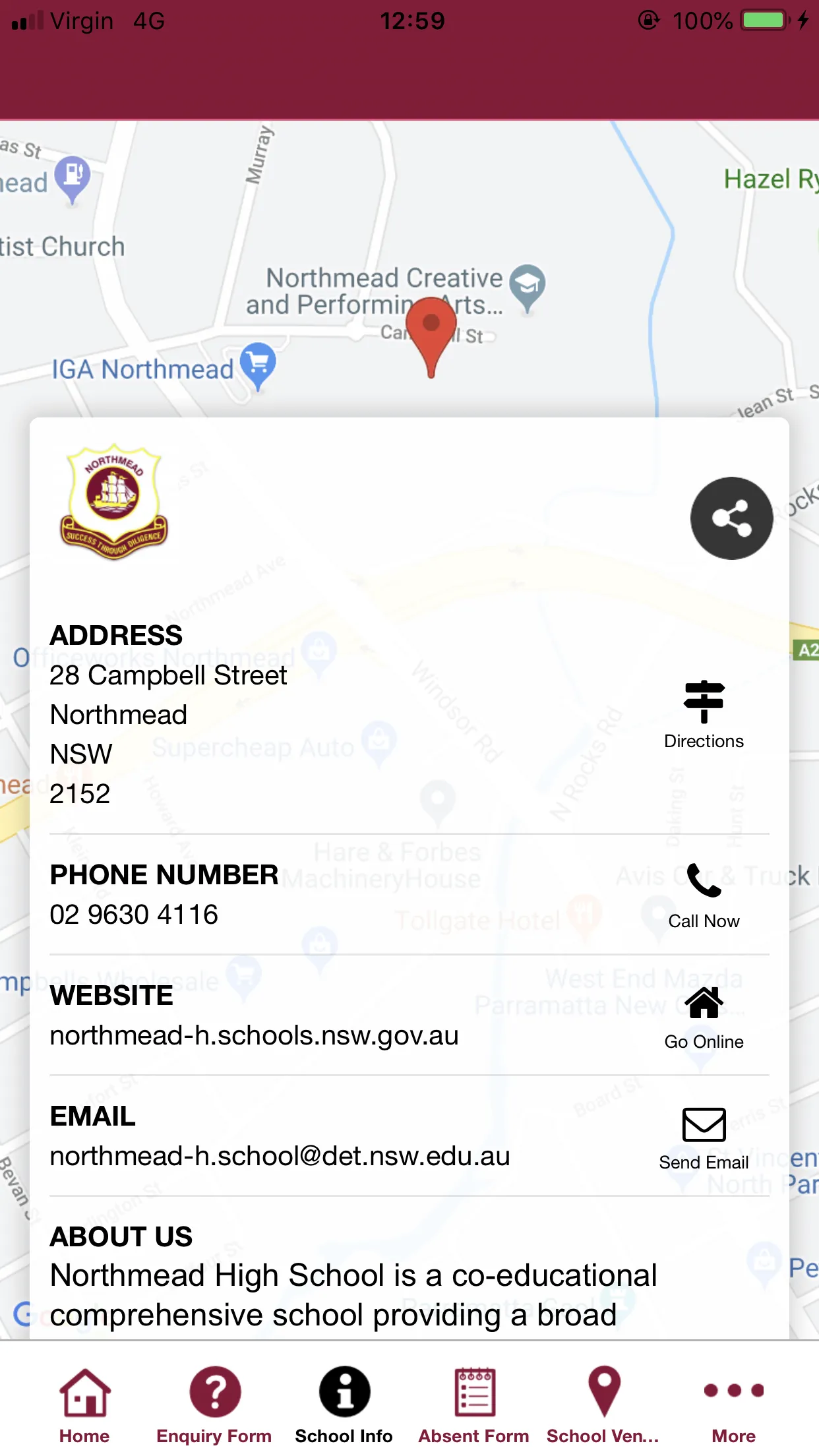 Northmead CAPA High School App | Indus Appstore | Screenshot