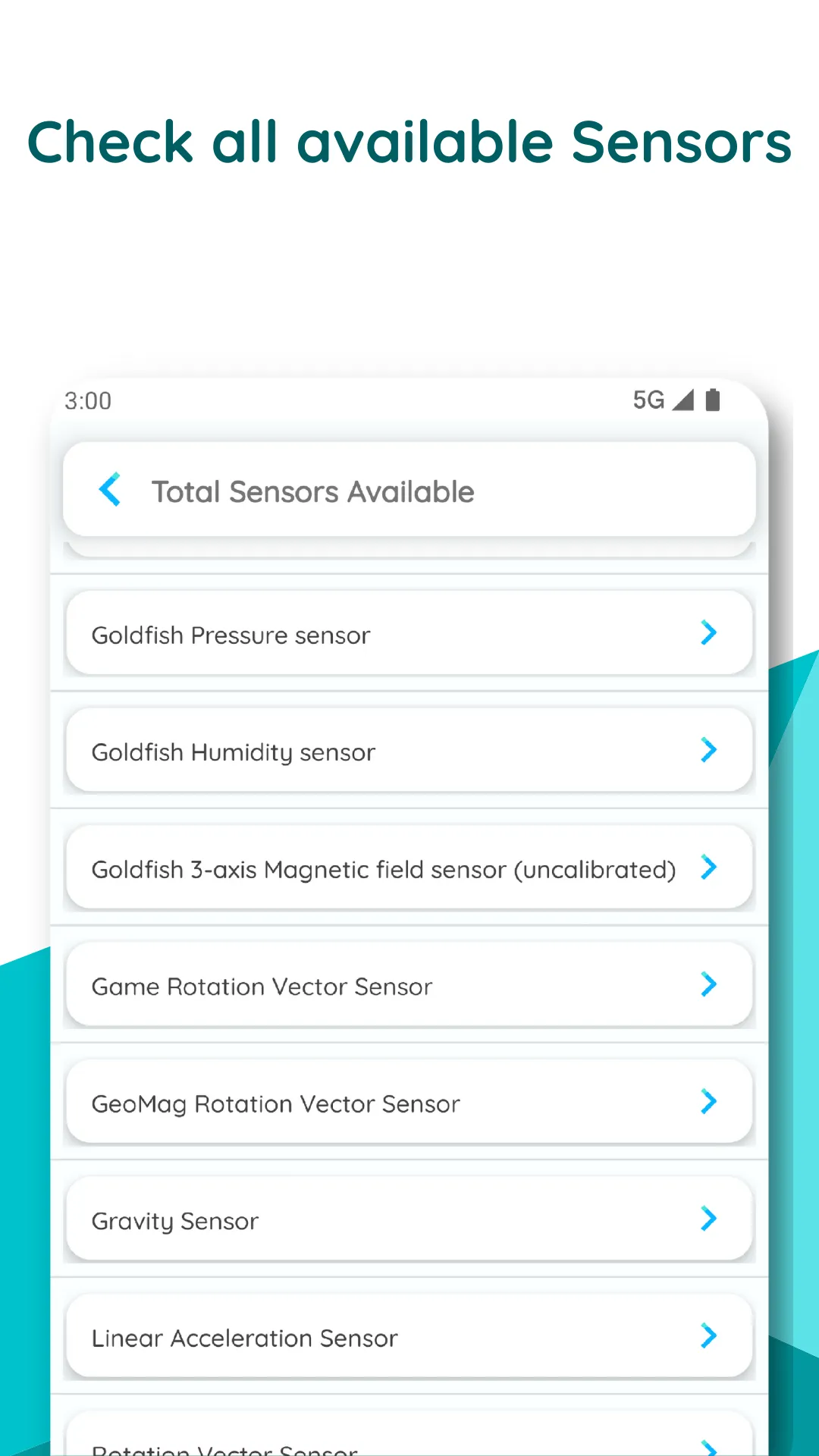 Sensor Data -Get Realtime Info | Indus Appstore | Screenshot