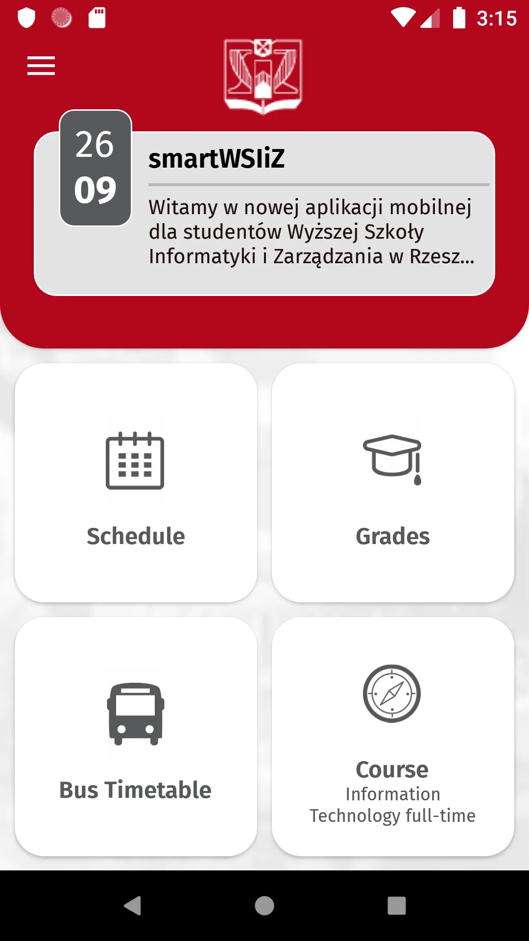 smart WSIiZ | Indus Appstore | Screenshot