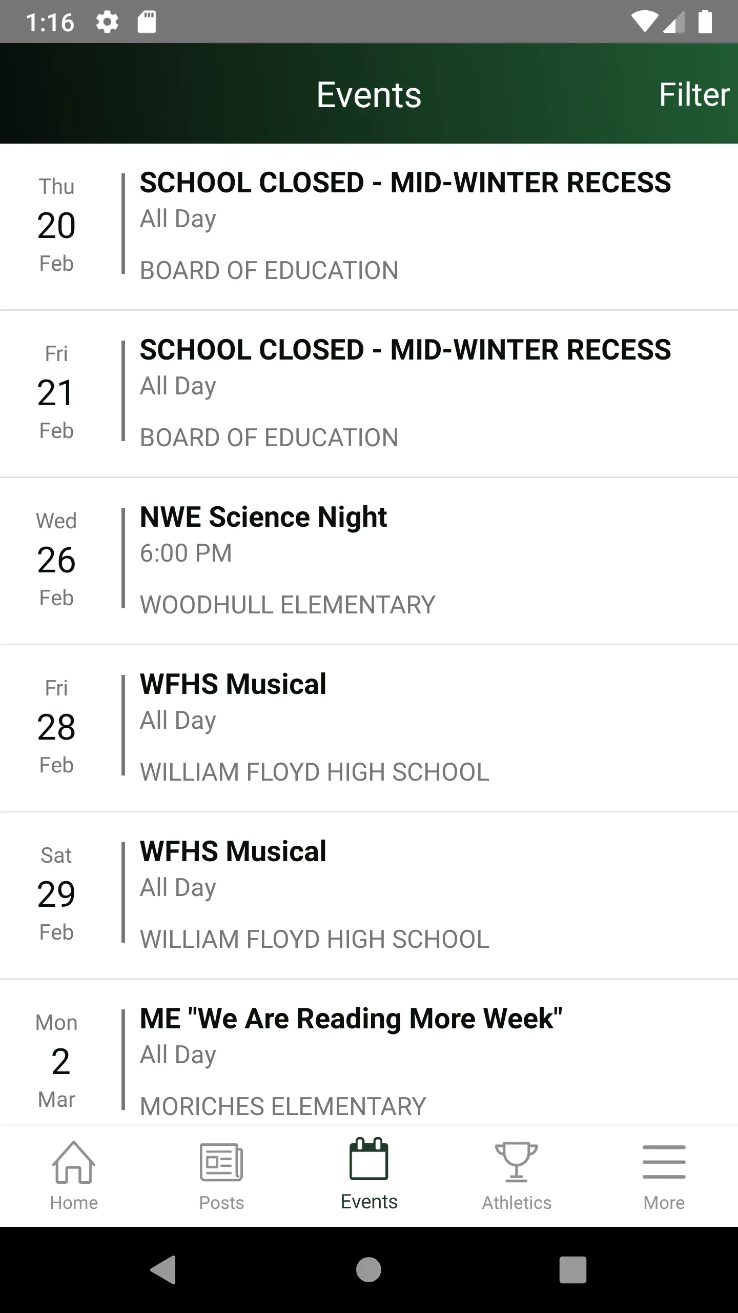 William Floyd School District | Indus Appstore | Screenshot