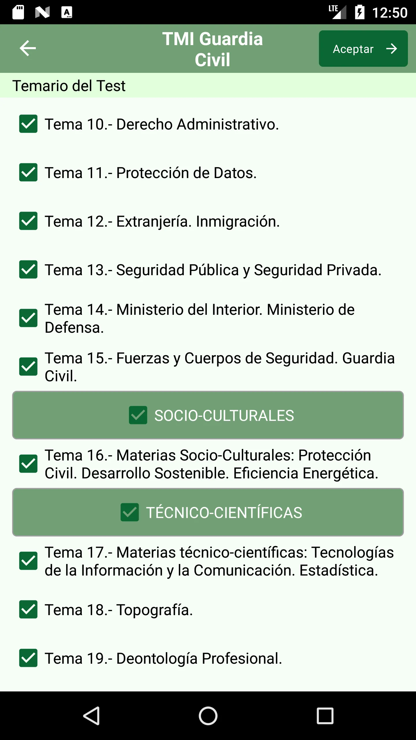 Test me in Guardia Civil Opo23 | Indus Appstore | Screenshot