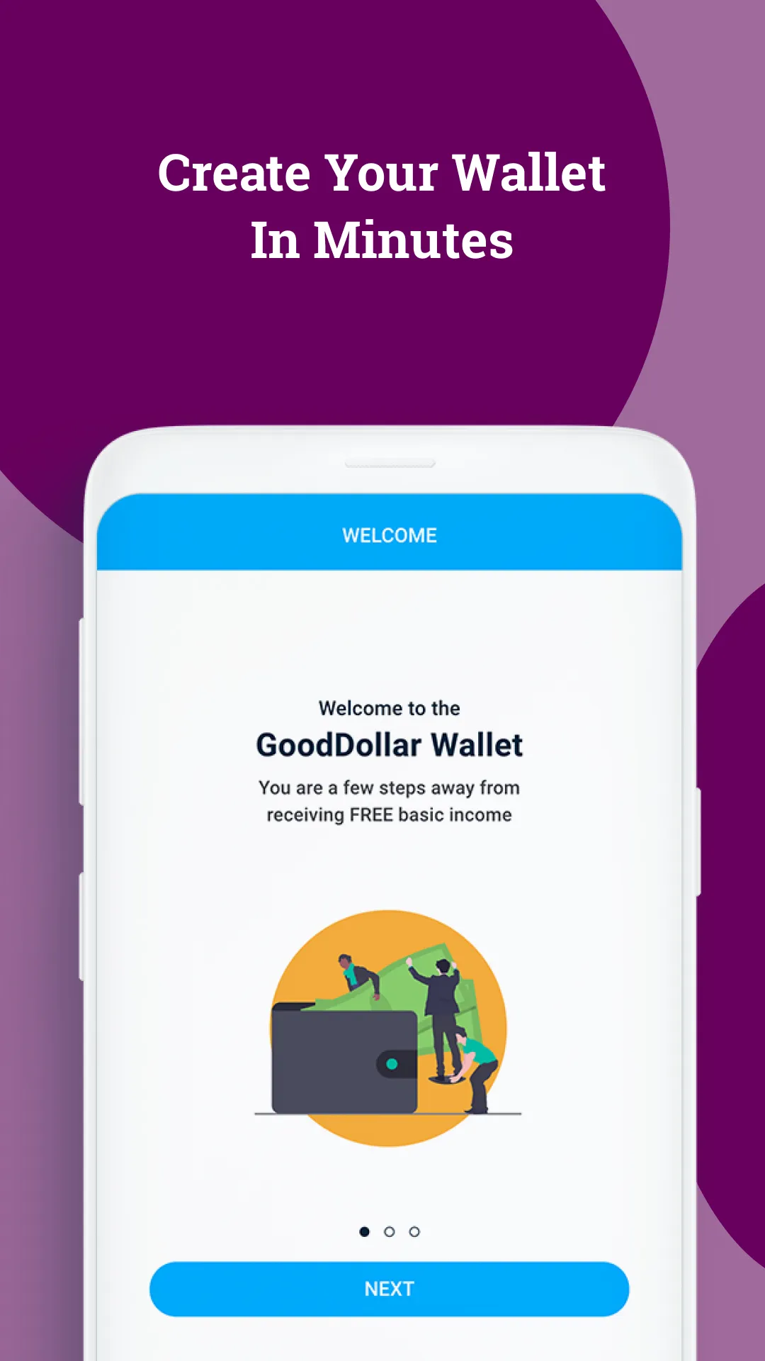 GoodDollar: Claim Crypto UBI | Indus Appstore | Screenshot