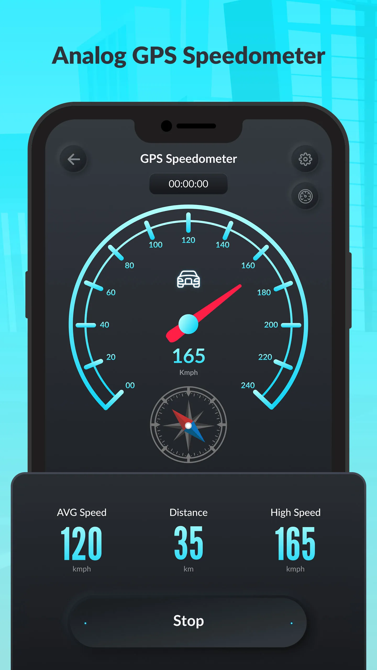 GPS Speedometer: Speed Tracker | Indus Appstore | Screenshot