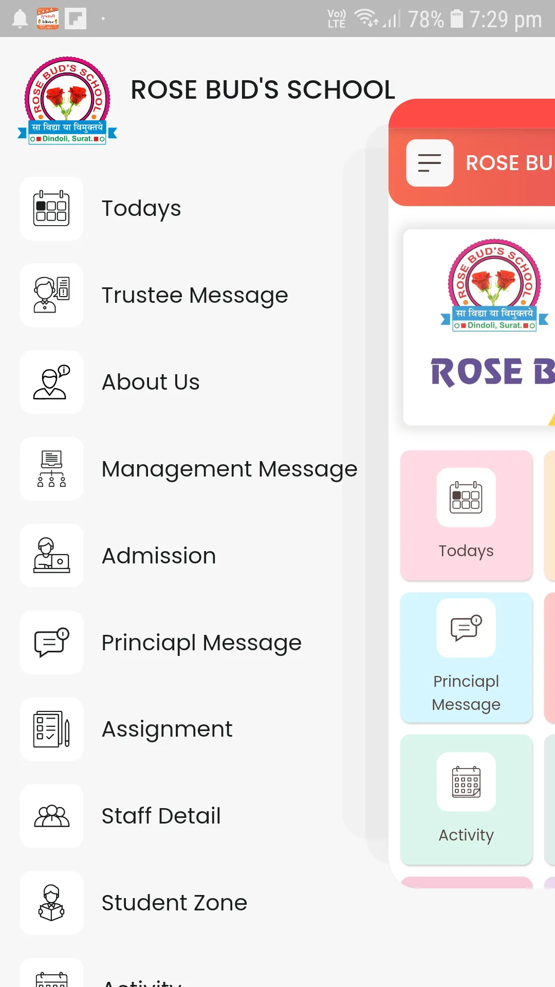 ROSE BUD'S SCHOOL | Indus Appstore | Screenshot