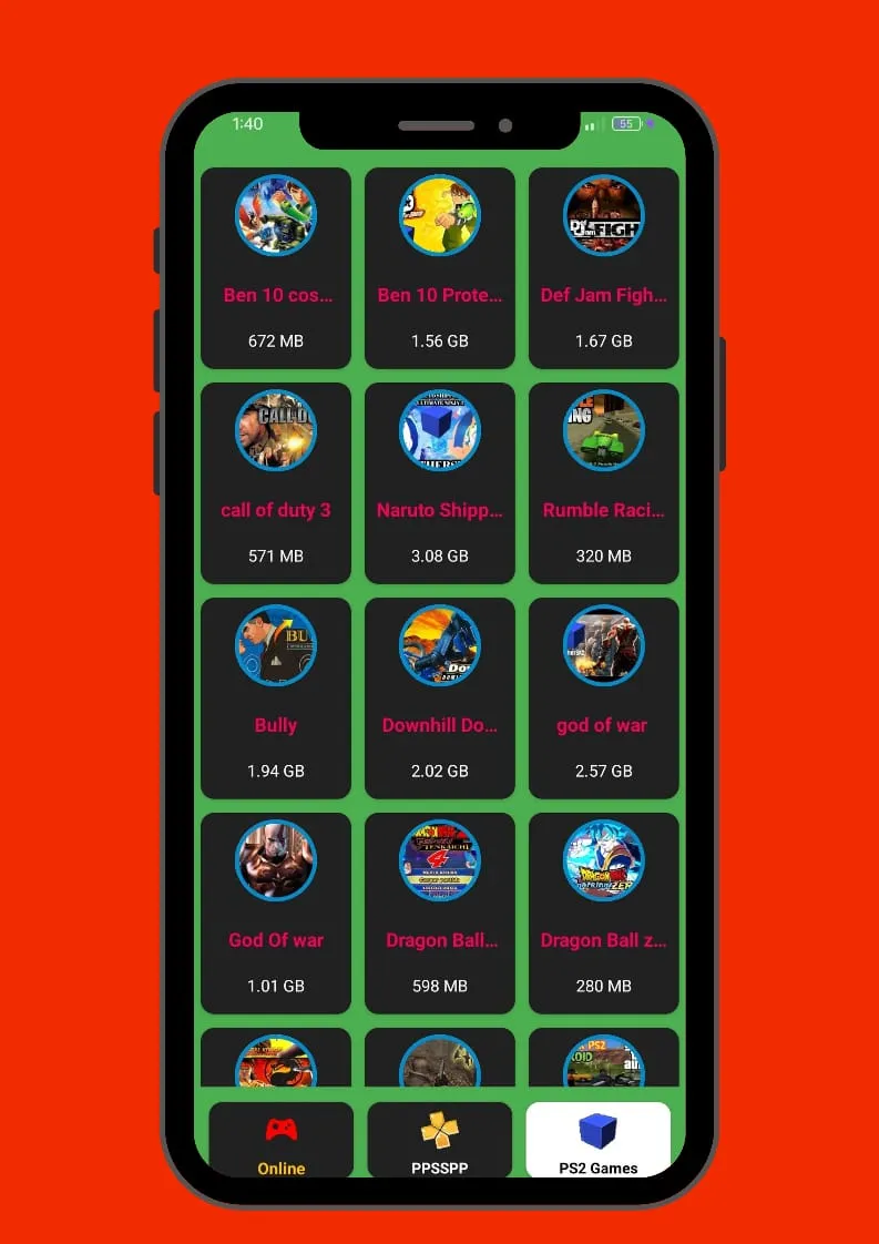 Games PS2 PSP | Indus Appstore | Screenshot