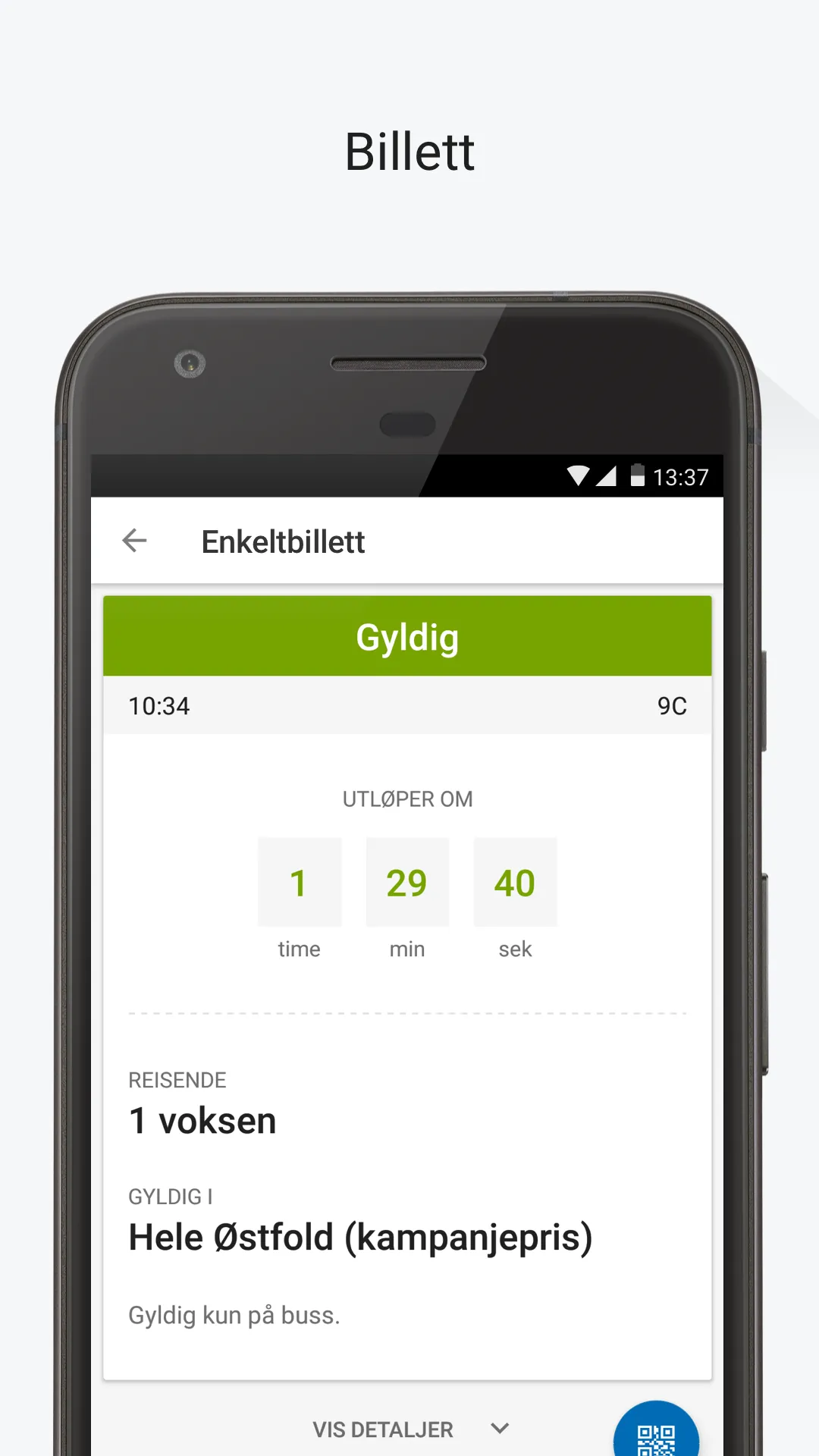 ØstfoldBillett | Indus Appstore | Screenshot