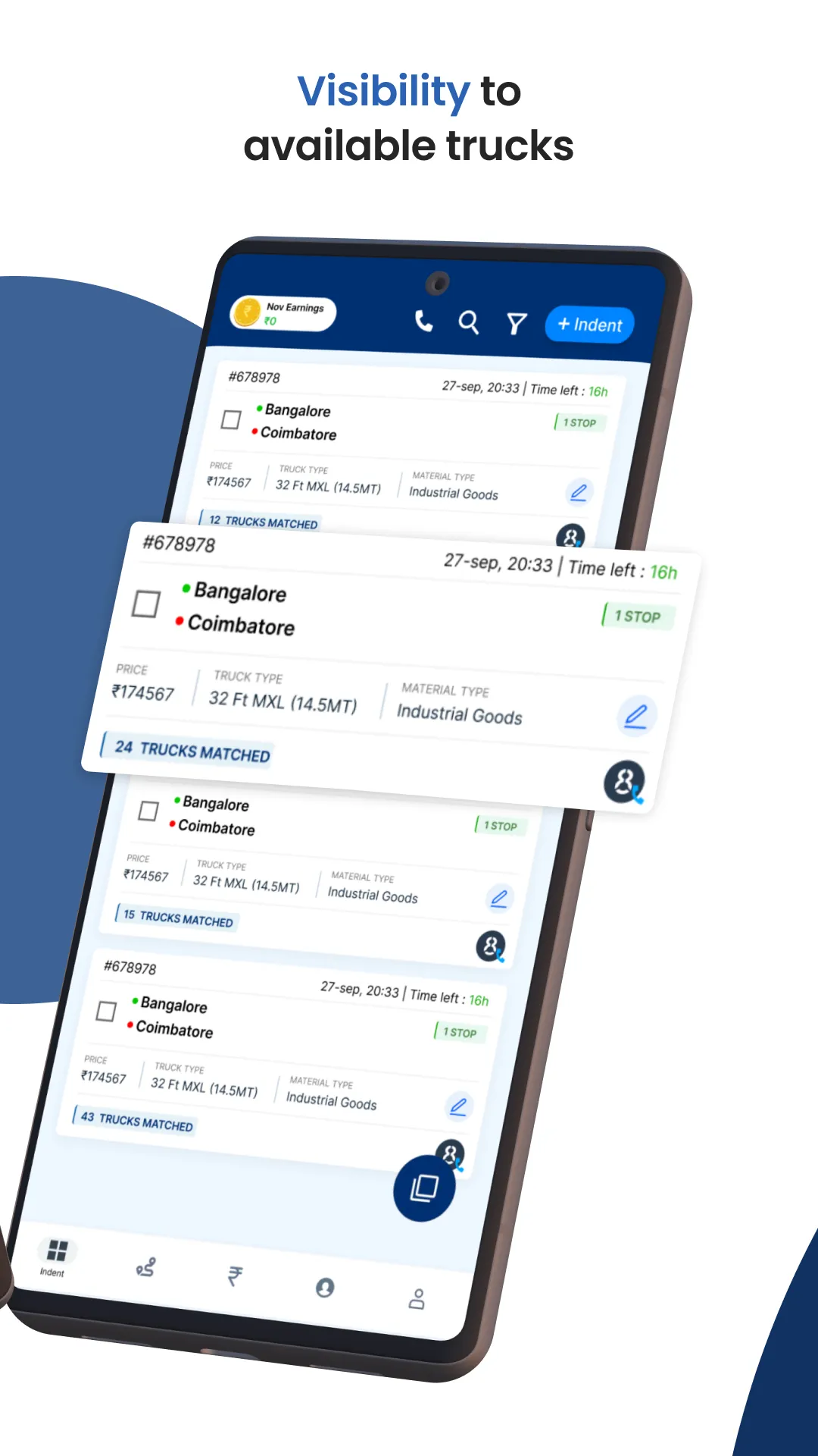 FR8 Truck Booking App | Indus Appstore | Screenshot