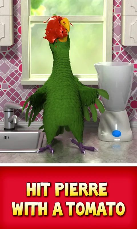 Talking Pierre the Parrot | Indus Appstore | Screenshot