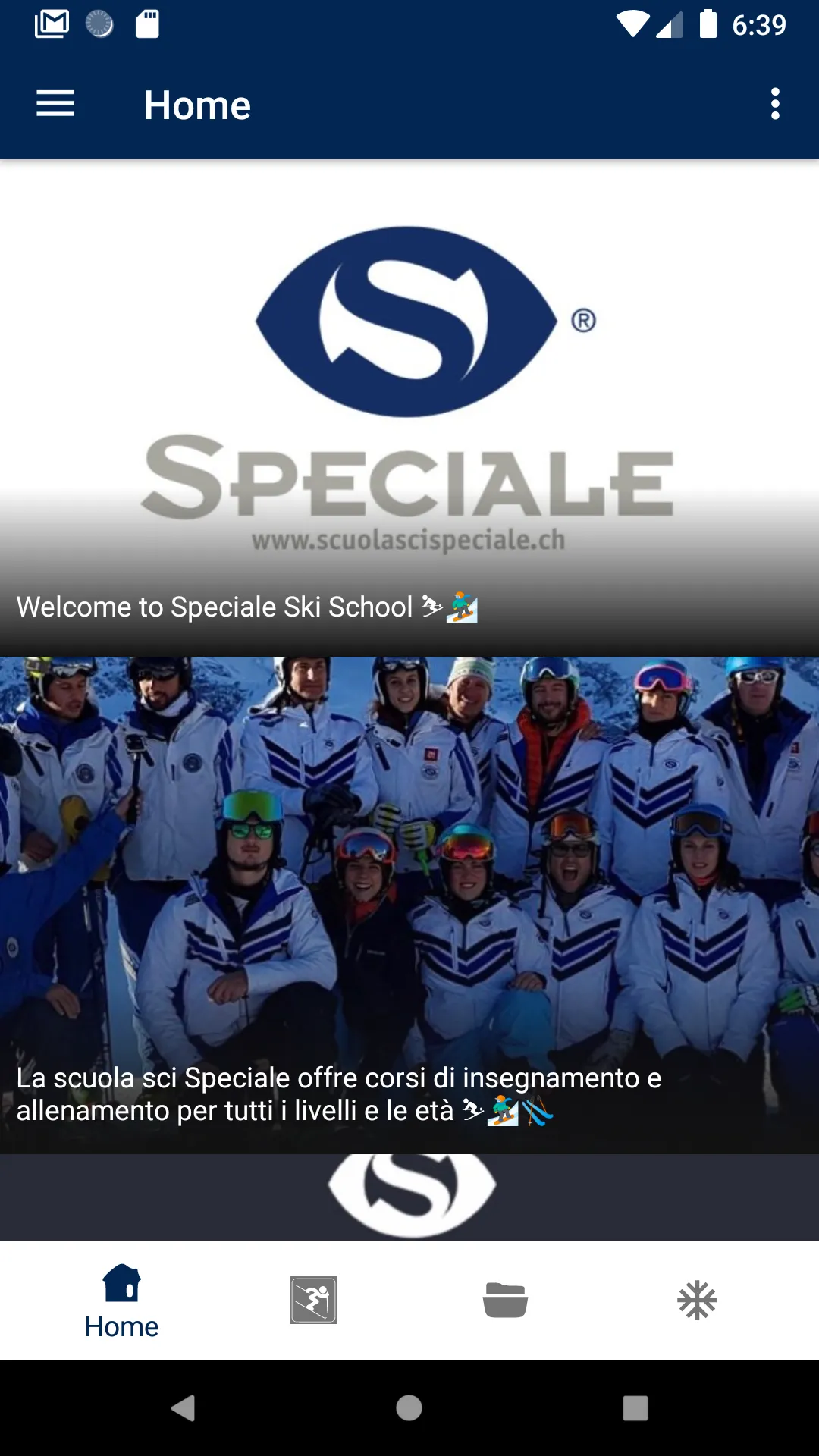 Scuola Sci Speciale | Indus Appstore | Screenshot