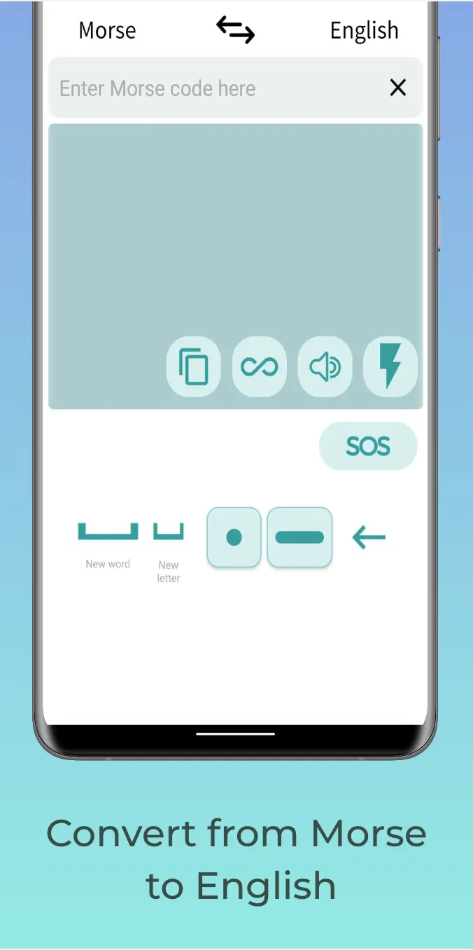 Morse Code Encoder & Decoder | Indus Appstore | Screenshot