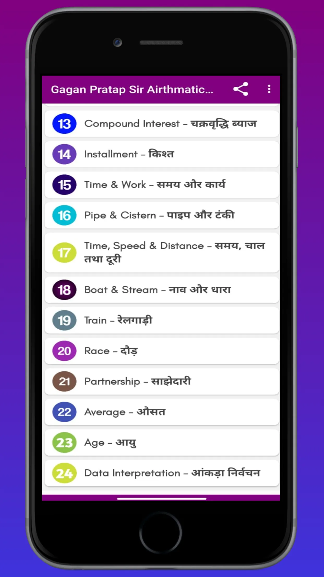 Gagan Pratap Math Class Notes | Indus Appstore | Screenshot