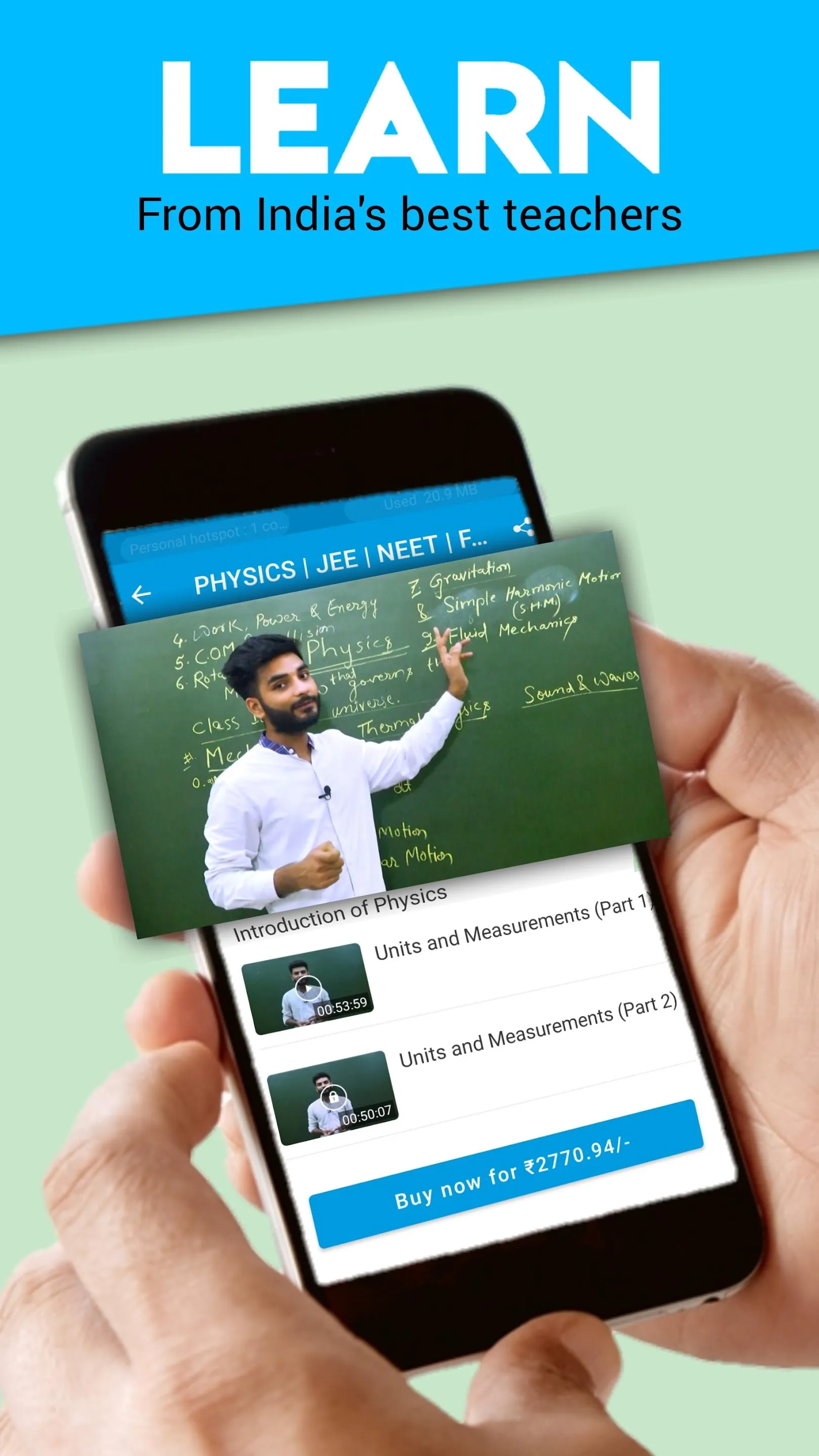 Kota Online | JEE, NEET, FOUND | Indus Appstore | Screenshot