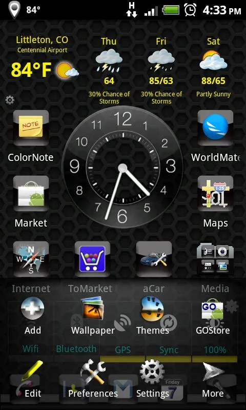 LC Black Theme | Indus Appstore | Screenshot