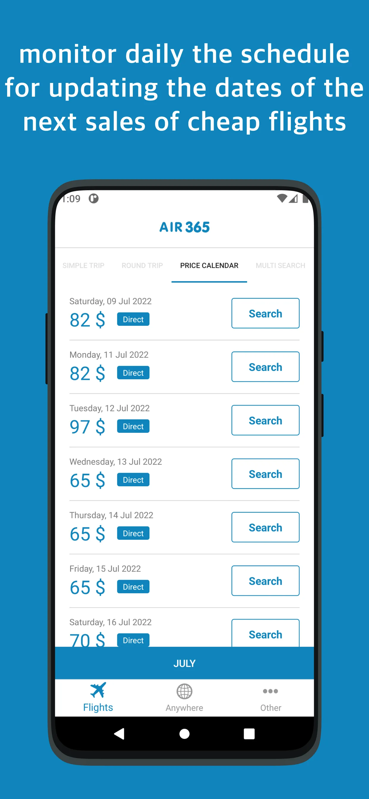 Cheap flights online Air 365 | Indus Appstore | Screenshot