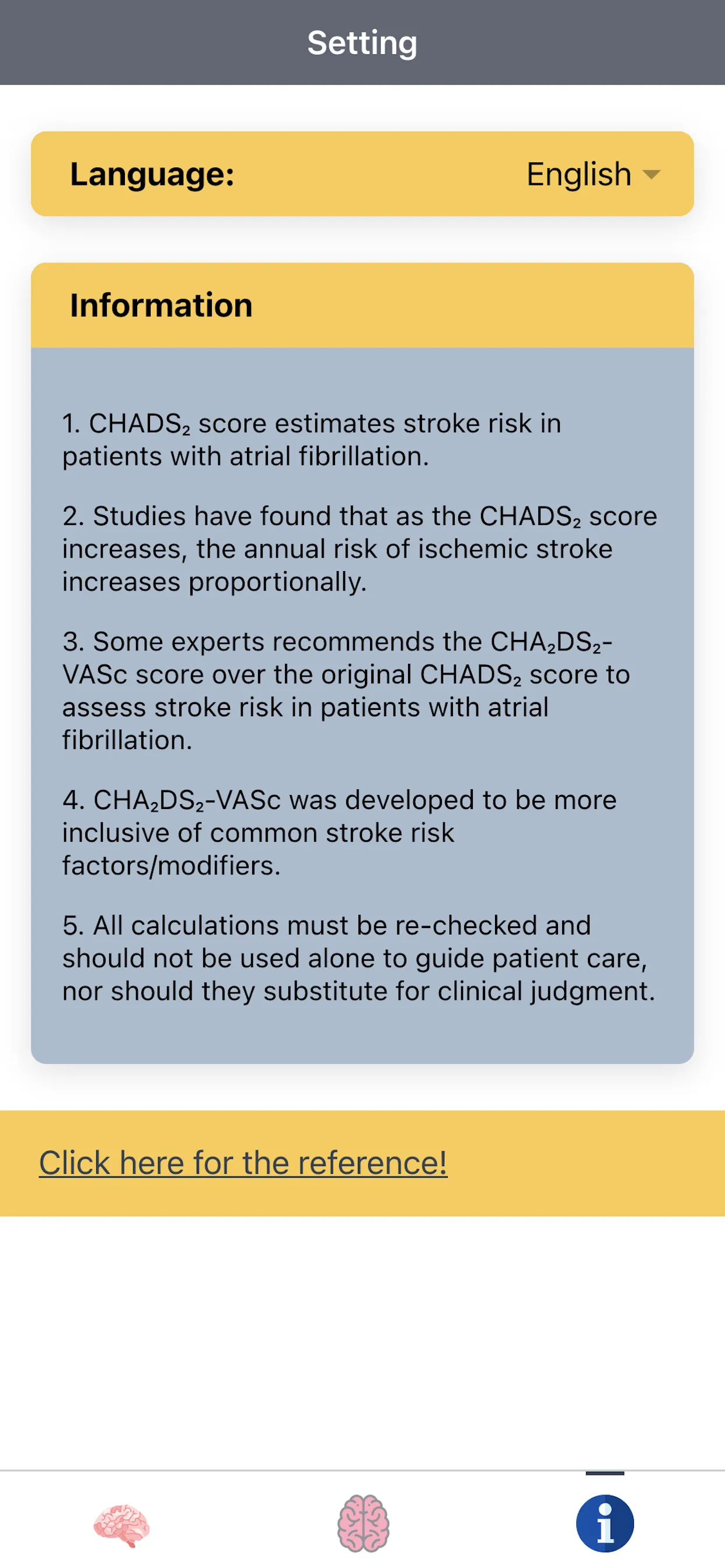 AF Stroke Risk | Indus Appstore | Screenshot