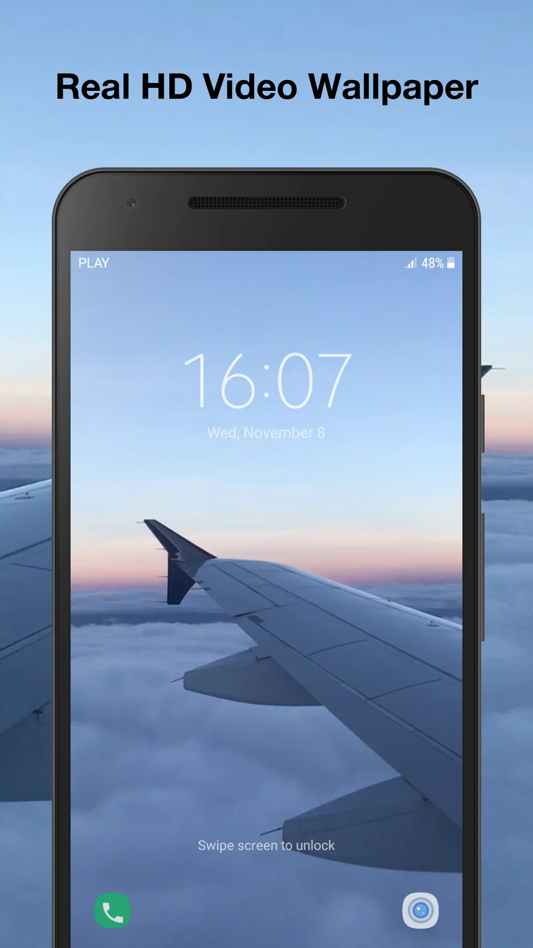 3d Airplane Live Wallpaper | Indus Appstore | Screenshot