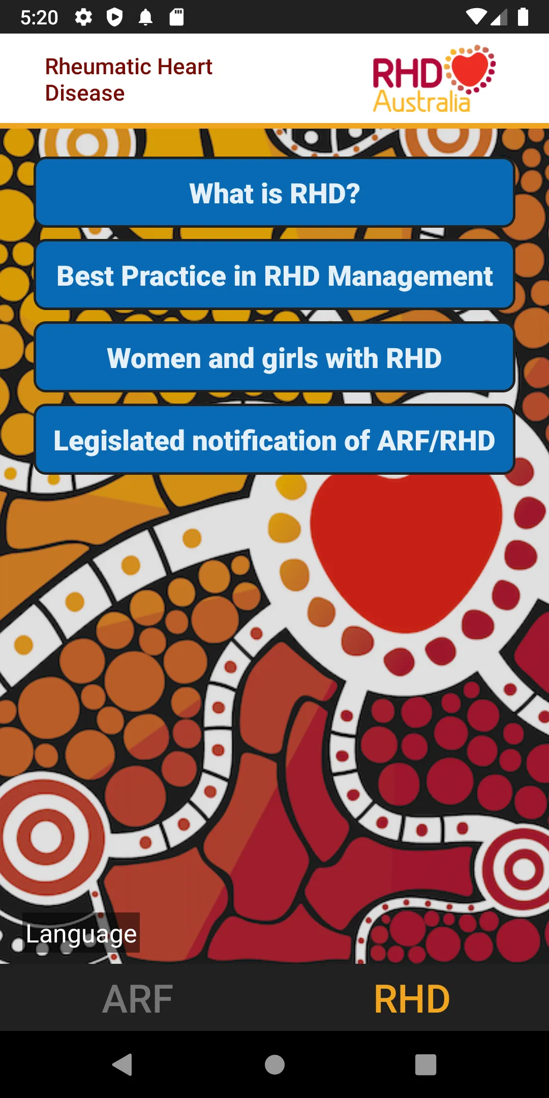 ARF & RHD Guideline | Indus Appstore | Screenshot