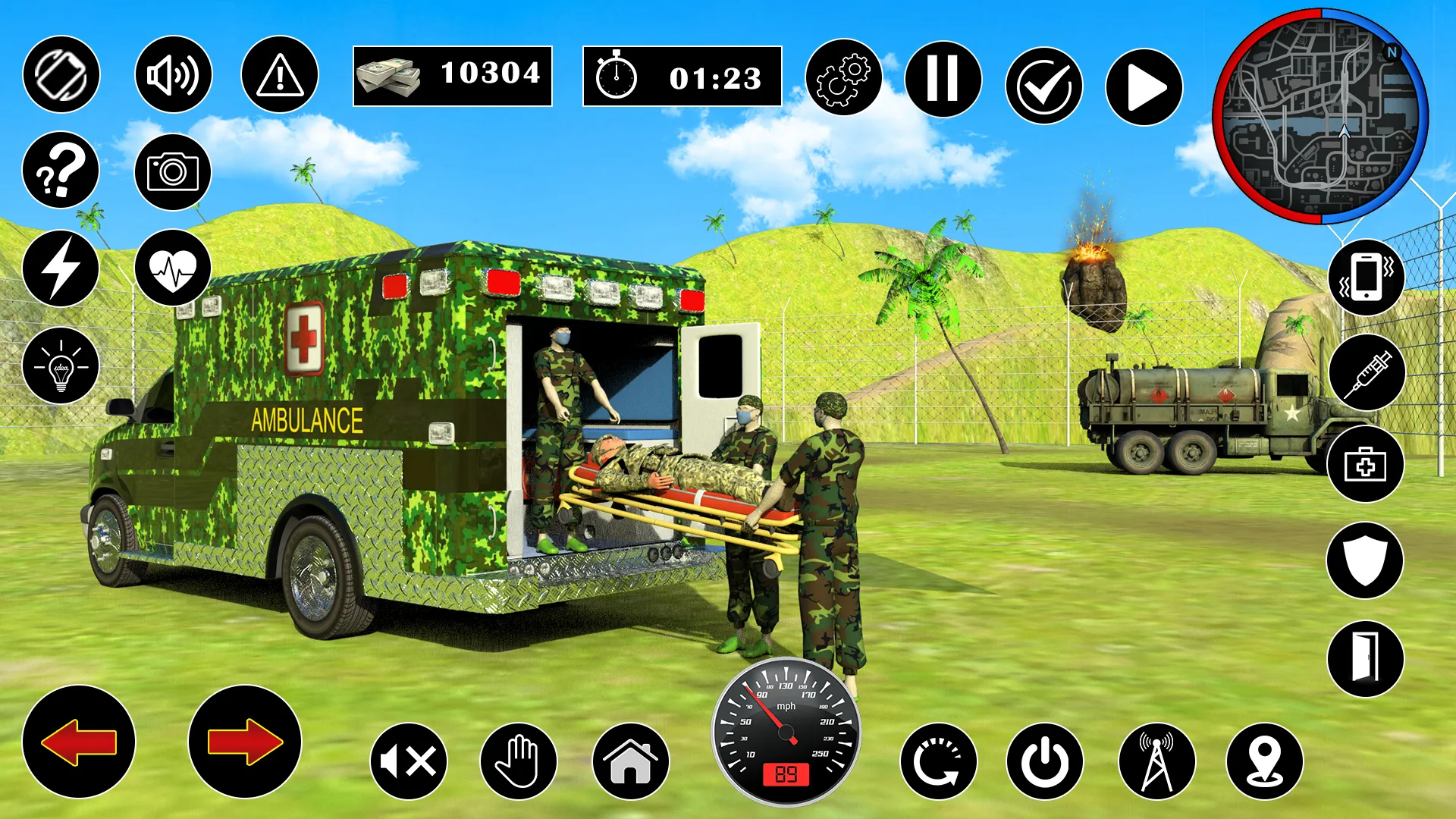 US Army Ambulance Game: Rescue | Indus Appstore | Screenshot