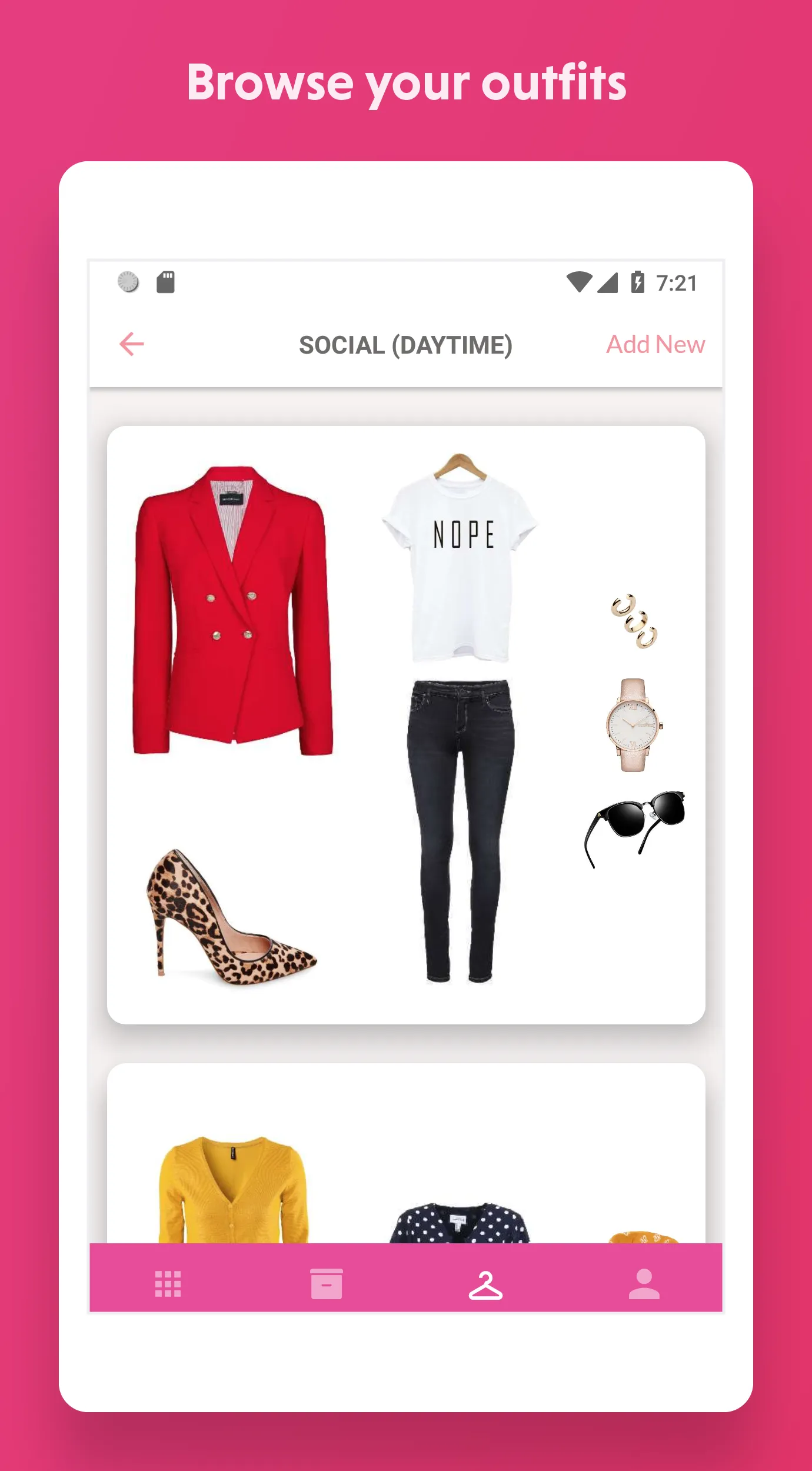 The 'drobe - Outfit Planner | Indus Appstore | Screenshot