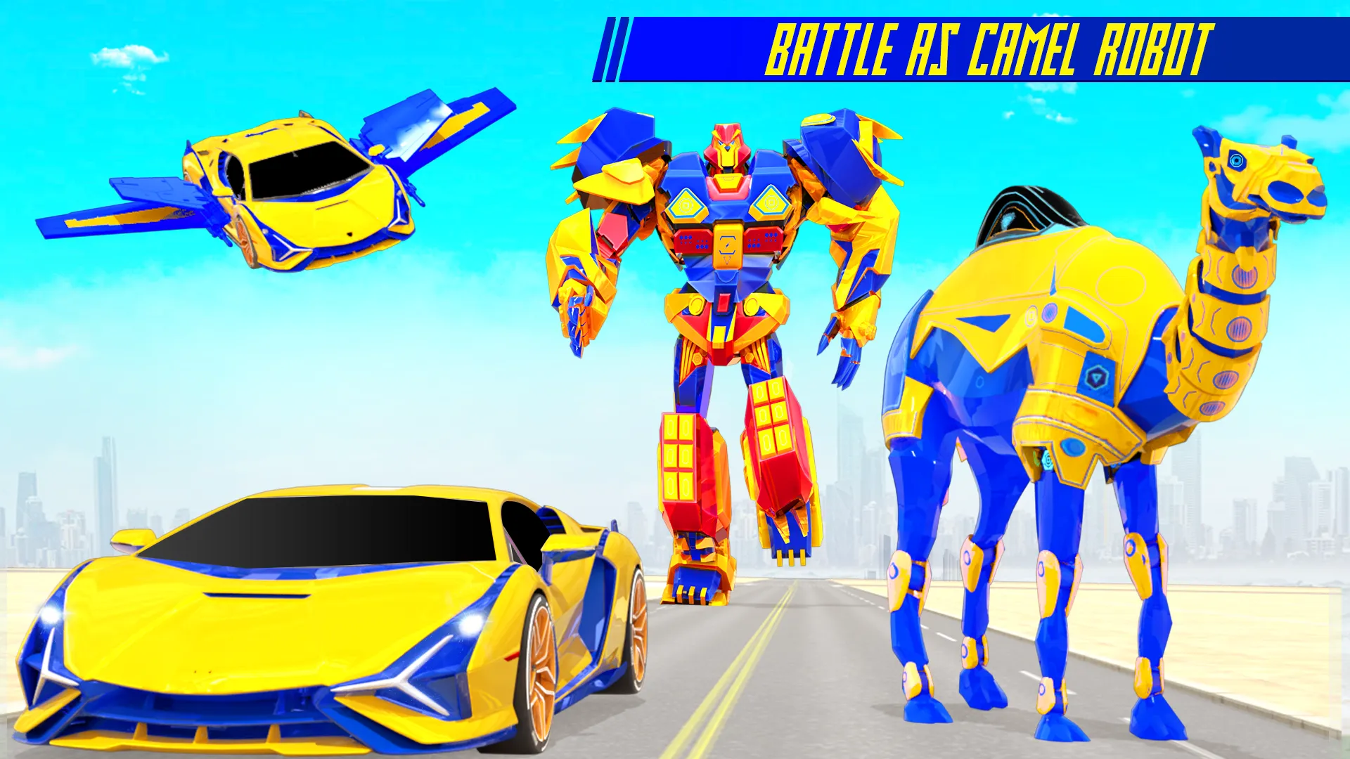 Camel Robot Car Transform Game | Indus Appstore | Screenshot