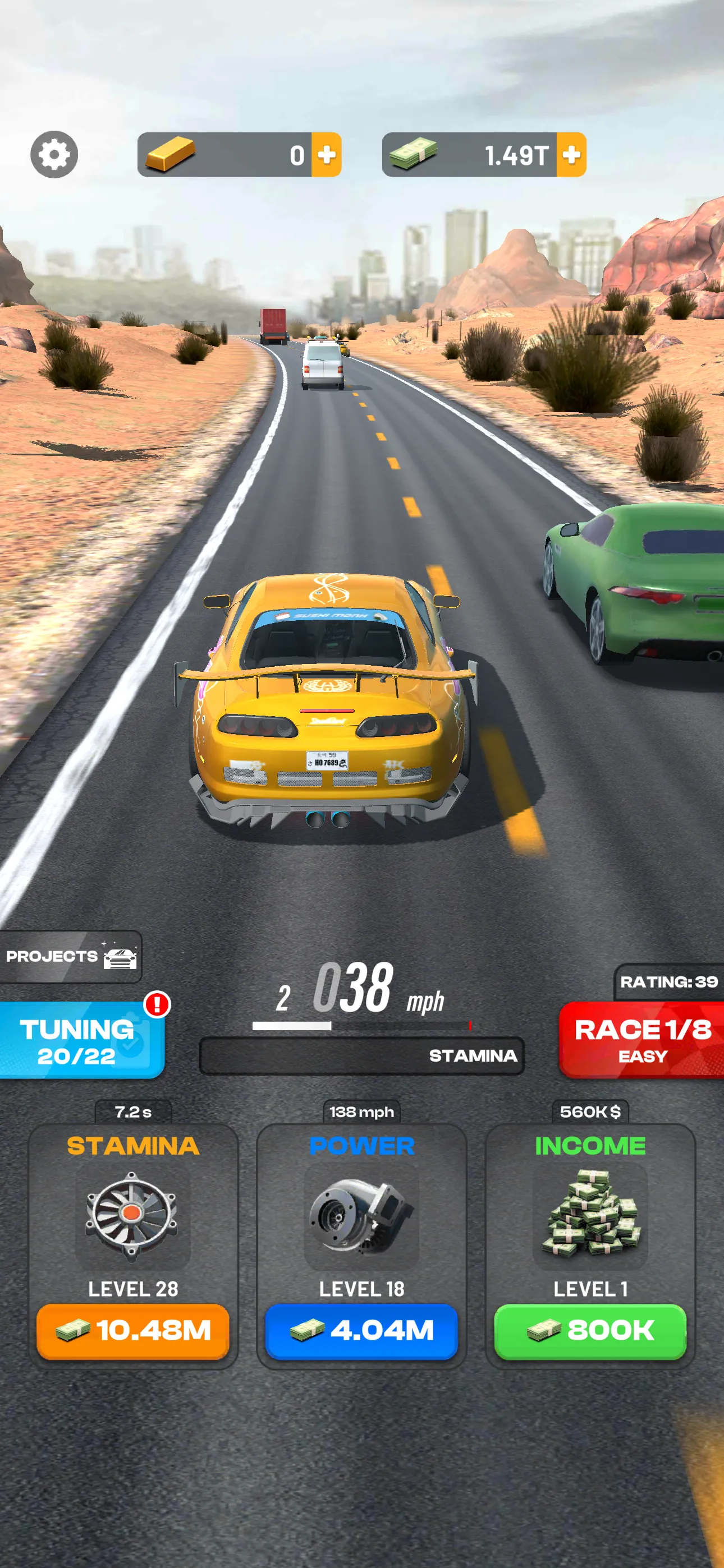 Highway Overtake - Car Racing | Indus Appstore | Screenshot