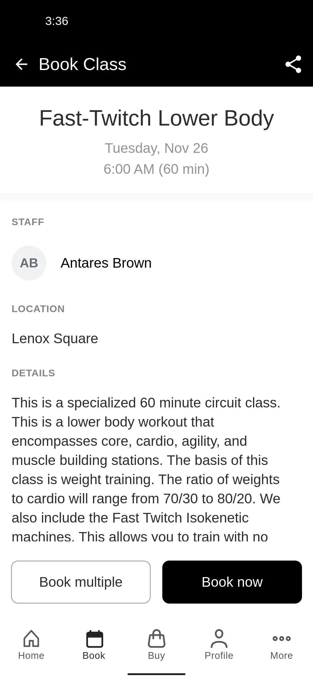 The Forum Athletic Club | Indus Appstore | Screenshot