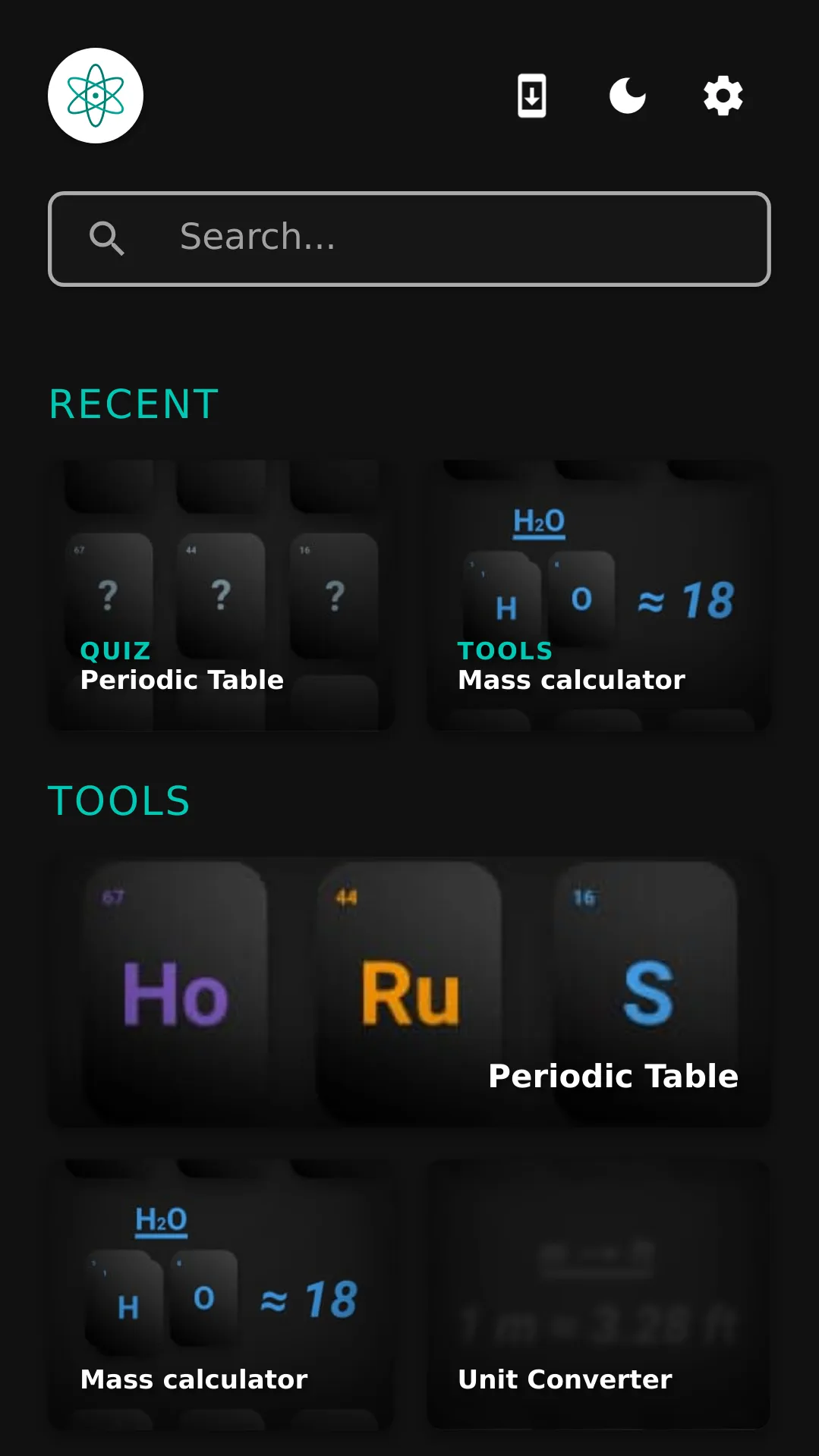 Atom - Periodic Table & Tests | Indus Appstore | Screenshot