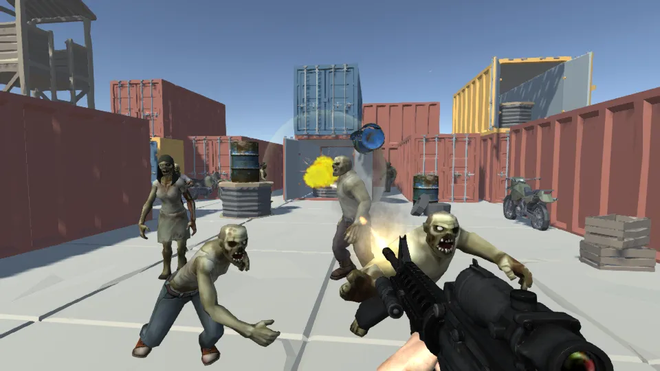 Zombie Shooting 3D Offline fps | Indus Appstore | Screenshot