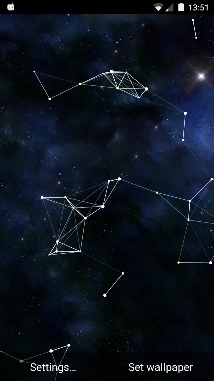 Particle Constellations Live W | Indus Appstore | Screenshot