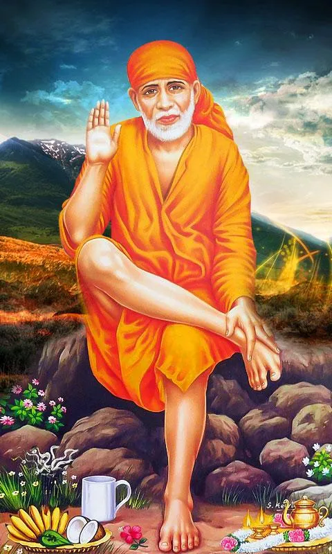 Sai Baba Live Wallpaper | Indus Appstore | Screenshot