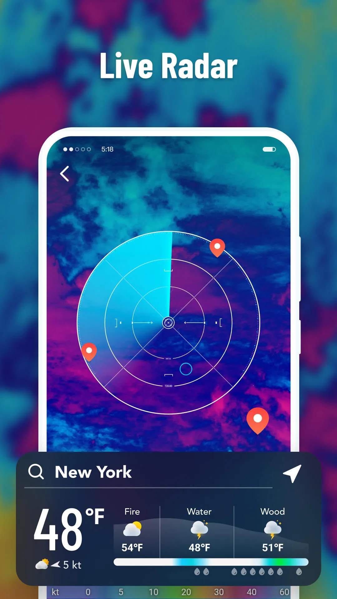 Know Weather: Live Radar | Indus Appstore | Screenshot