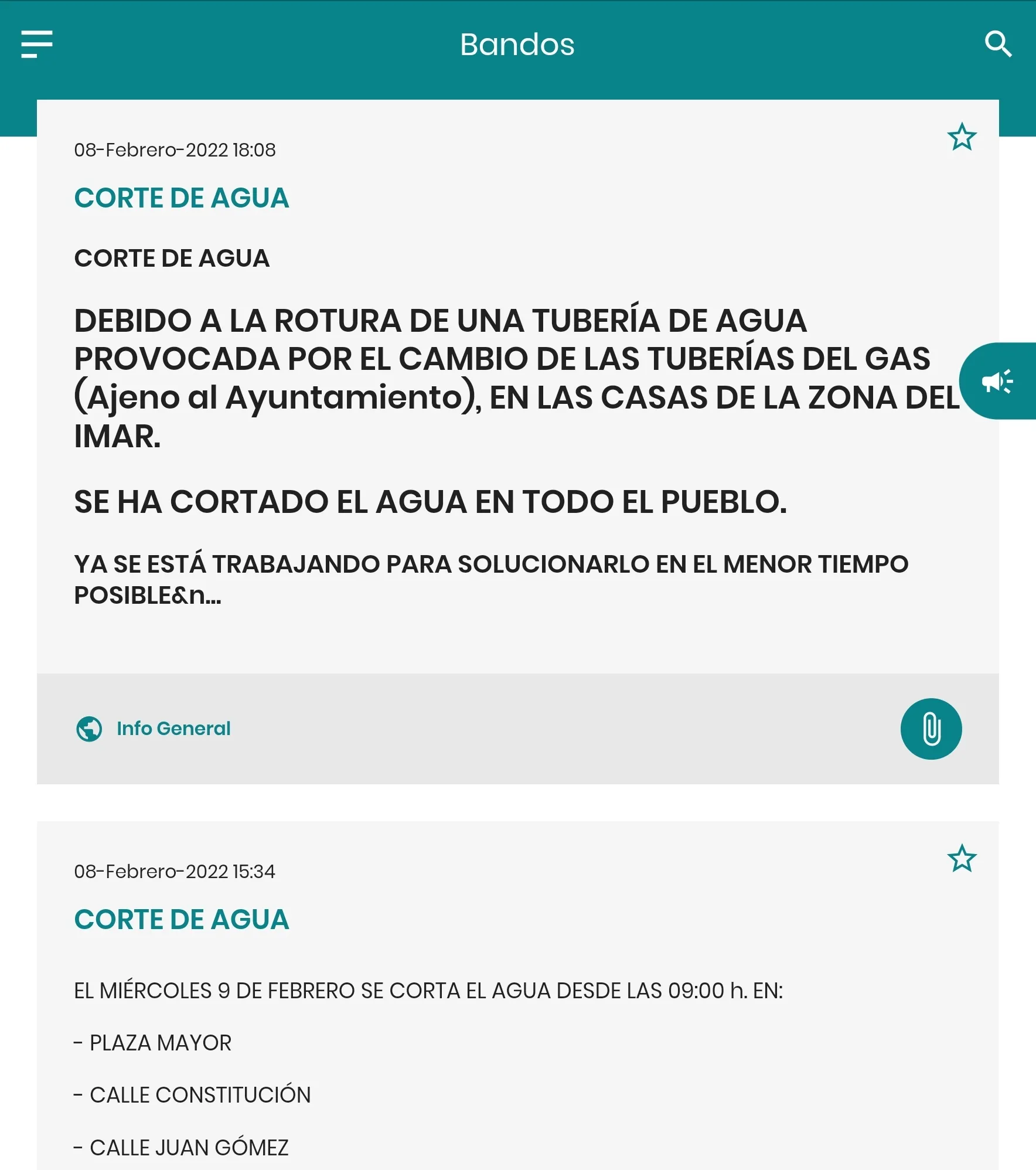 Tamames Informa | Indus Appstore | Screenshot