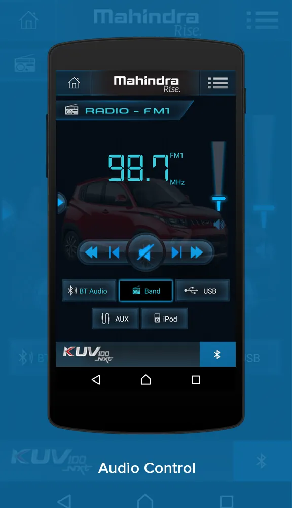 MAHINDRA BLUE SENSE KUV100 NXT | Indus Appstore | Screenshot