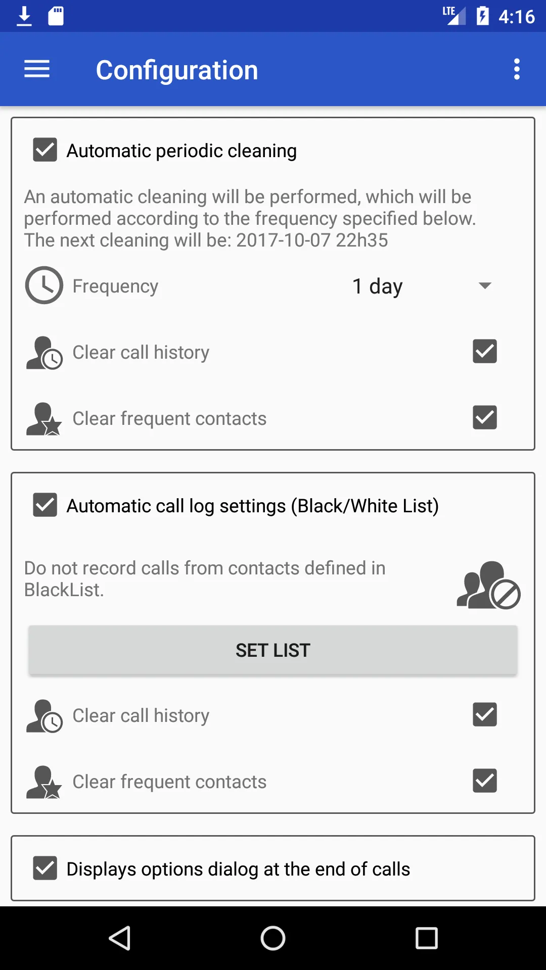 Call Log Backup & Cleaner - Pr | Indus Appstore | Screenshot