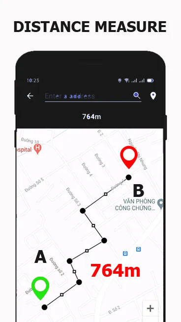 Directions Map - Compass | Indus Appstore | Screenshot