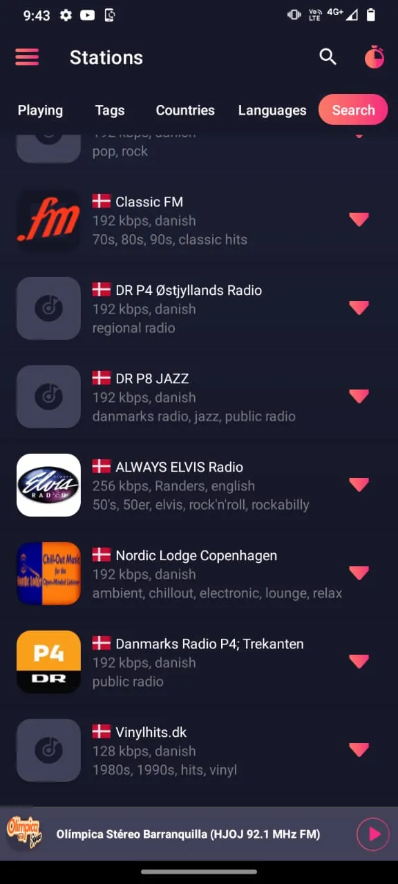 DR Radio P5 App DK | Indus Appstore | Screenshot