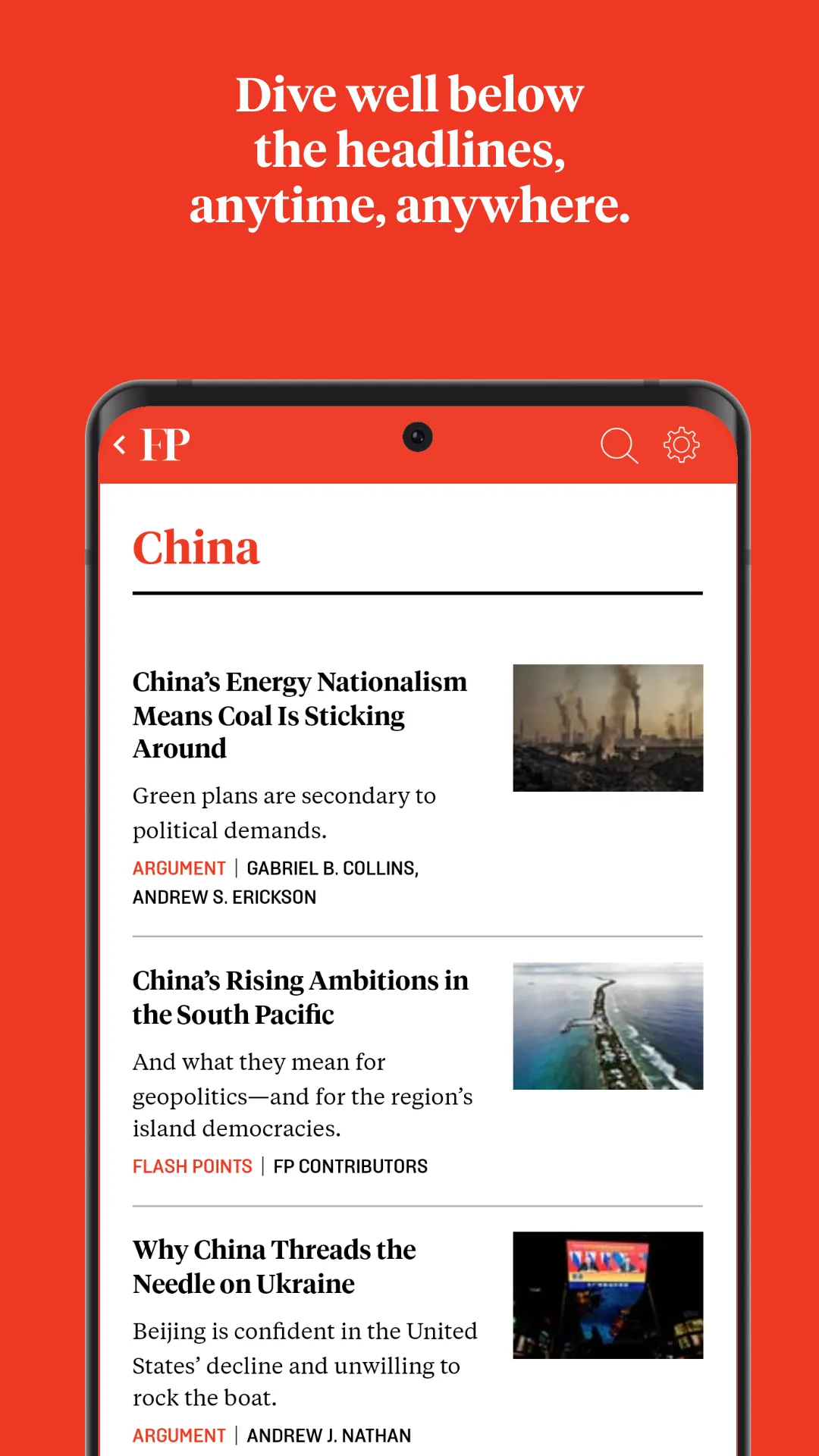 Foreign Policy | Indus Appstore | Screenshot