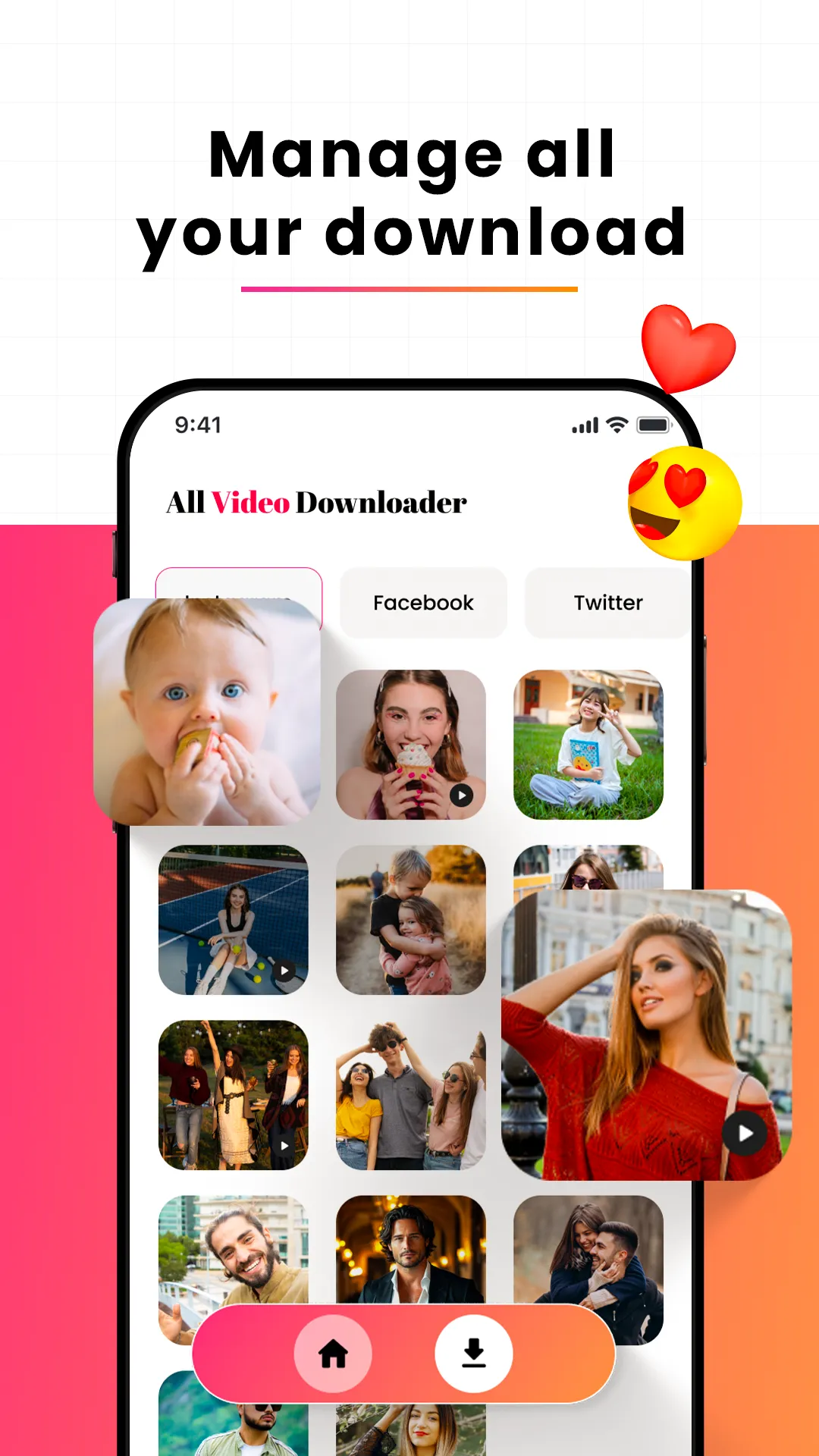 X Video Downloader | Indus Appstore | Screenshot