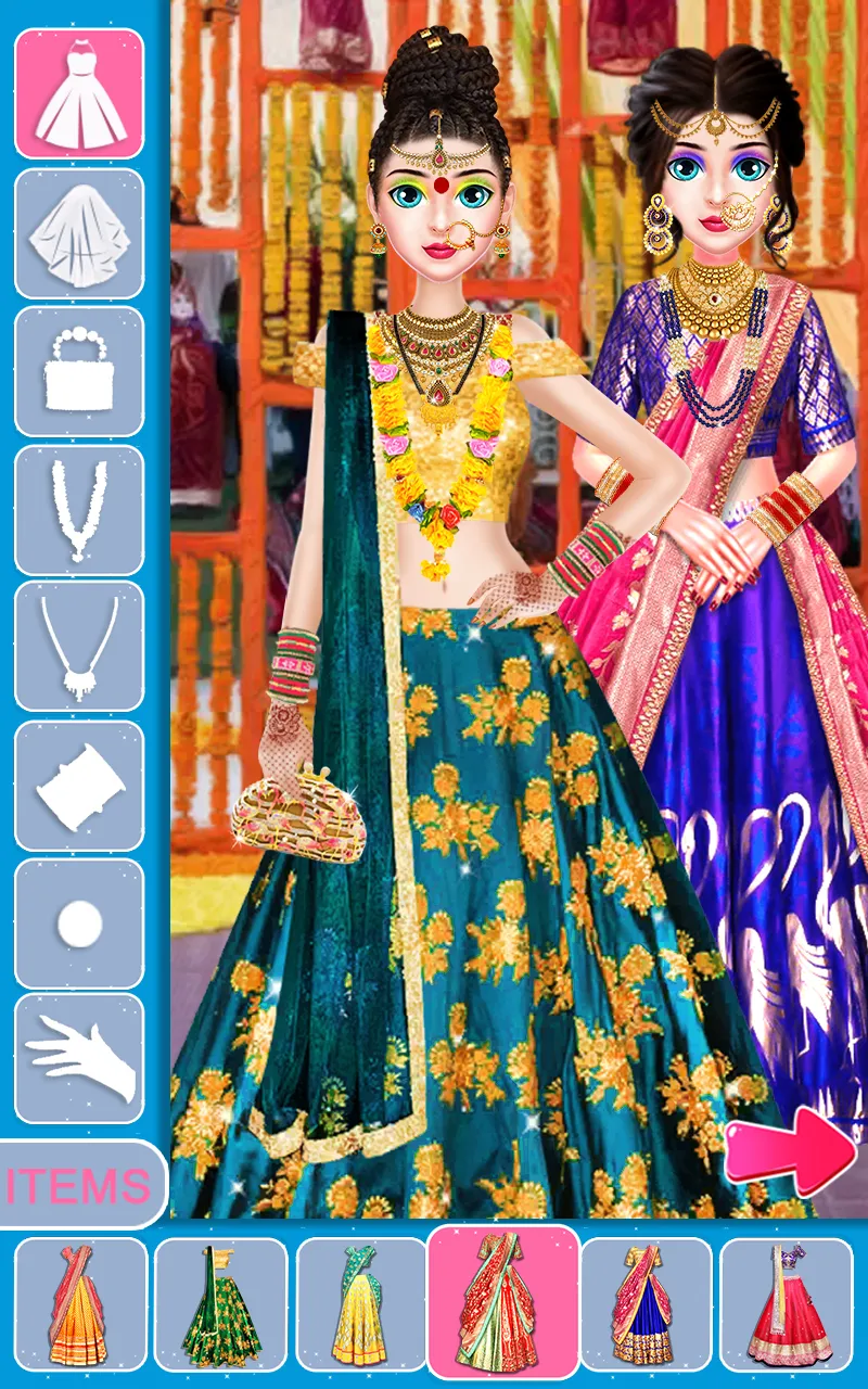 Indian Bride Makeup Dress Game | Indus Appstore | Screenshot