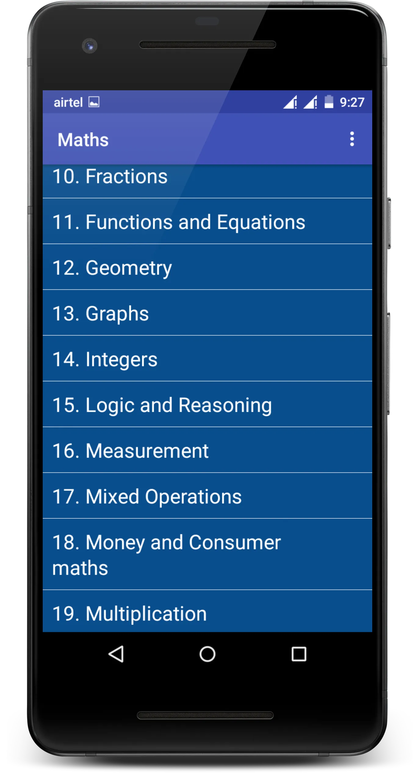 Maths | Indus Appstore | Screenshot