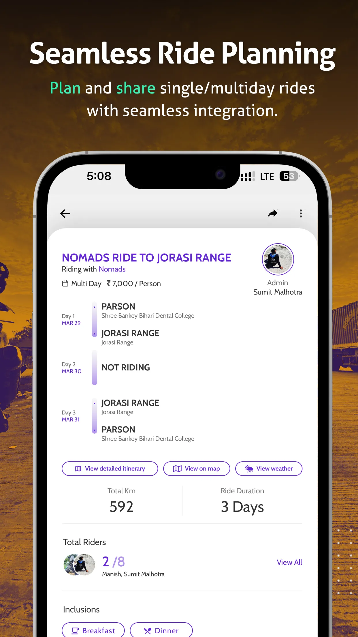 Asteride: Connect, Plan & Ride | Indus Appstore | Screenshot