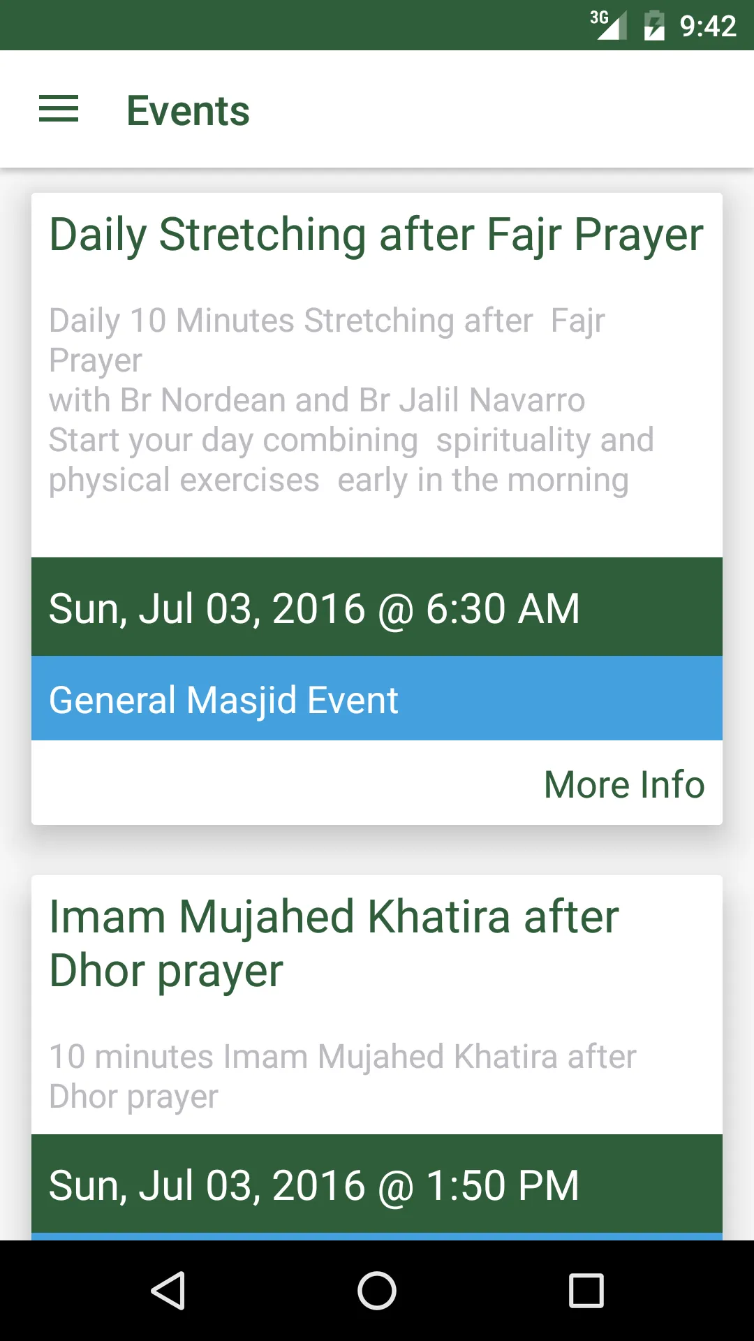 Irving Masjid | Indus Appstore | Screenshot