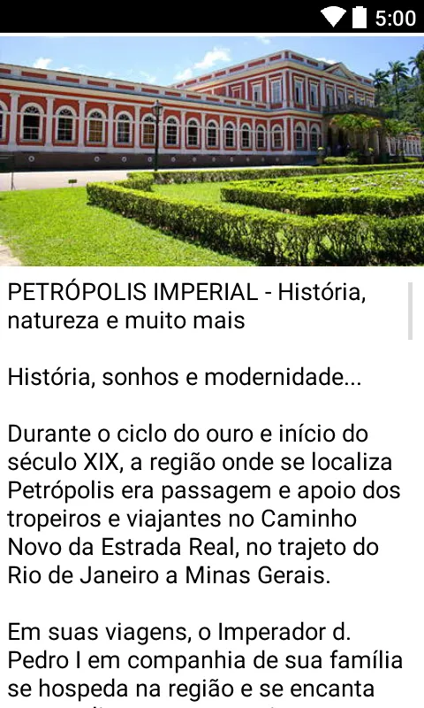 Aplicativo Petrópolis | Indus Appstore | Screenshot